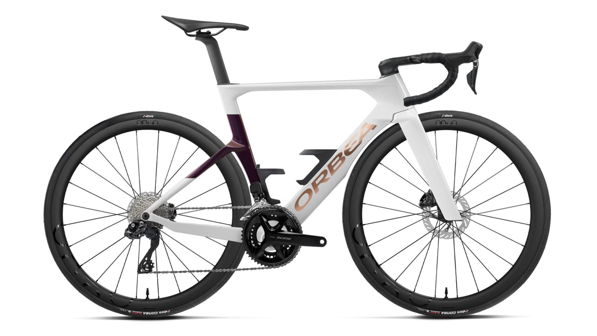 Orbea Orca Aero M30iLTD - Golden Off White/ Sunset