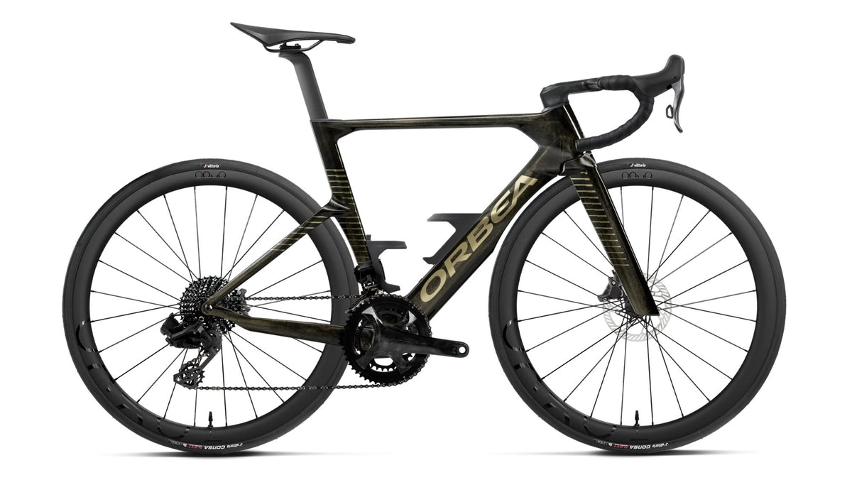 Orbea Orca Aero M22LTD - Magic Gold Carbon View/ Titanium