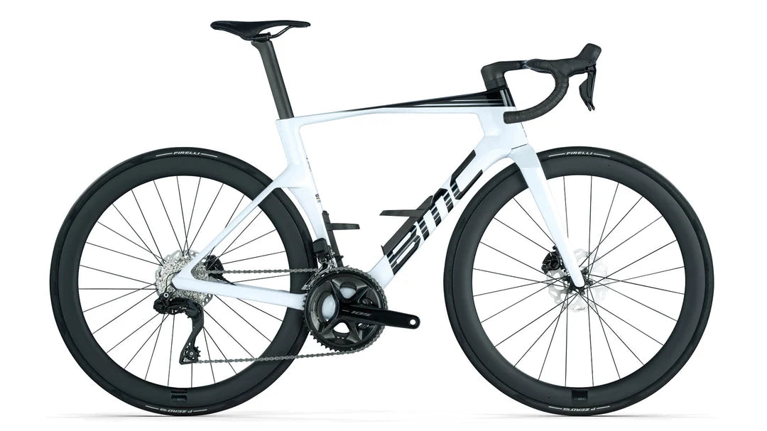 BMC Teammachine R 01 FIVE - Cool White/ Black